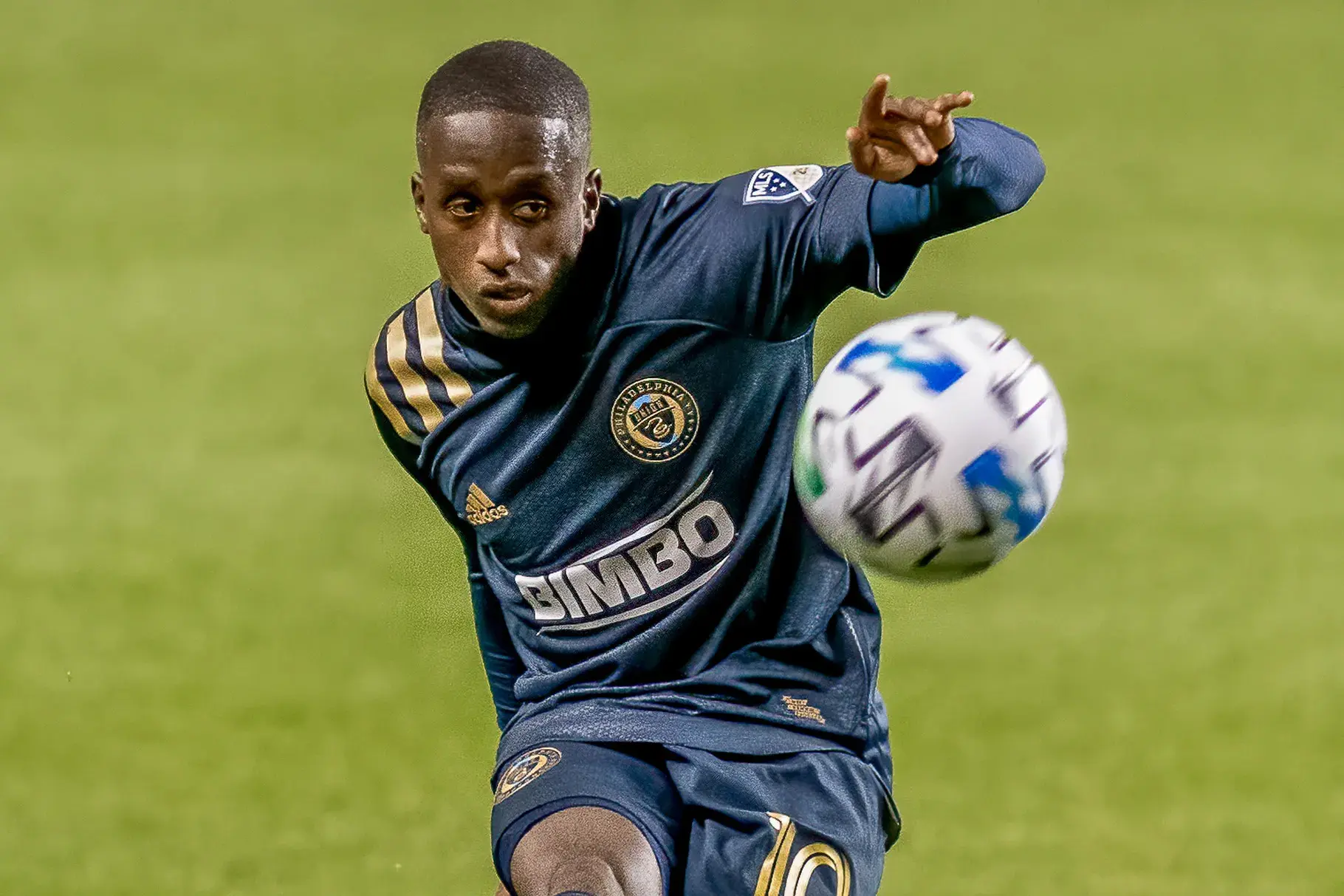 Jamiro Monteiro playing for the Philadelphia Union