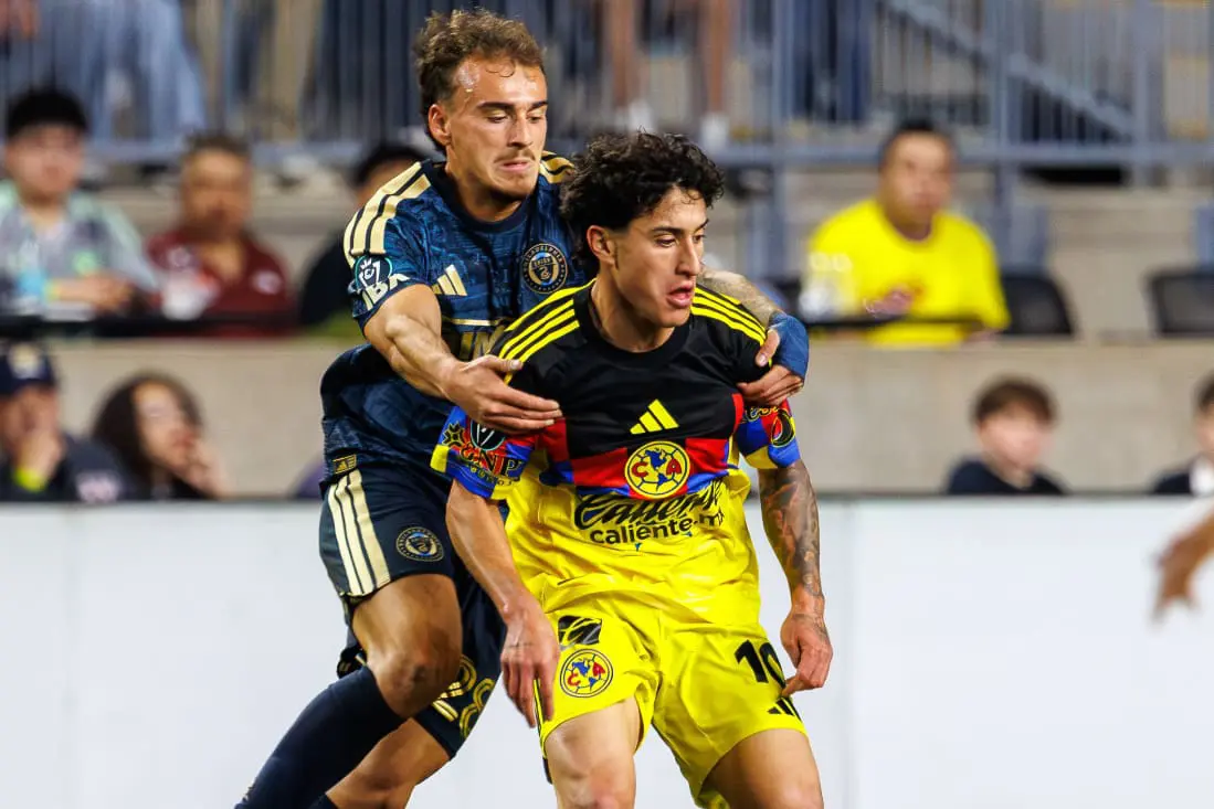 Alex Zendejas vs Philadelphia Union. Photo by Don Robson