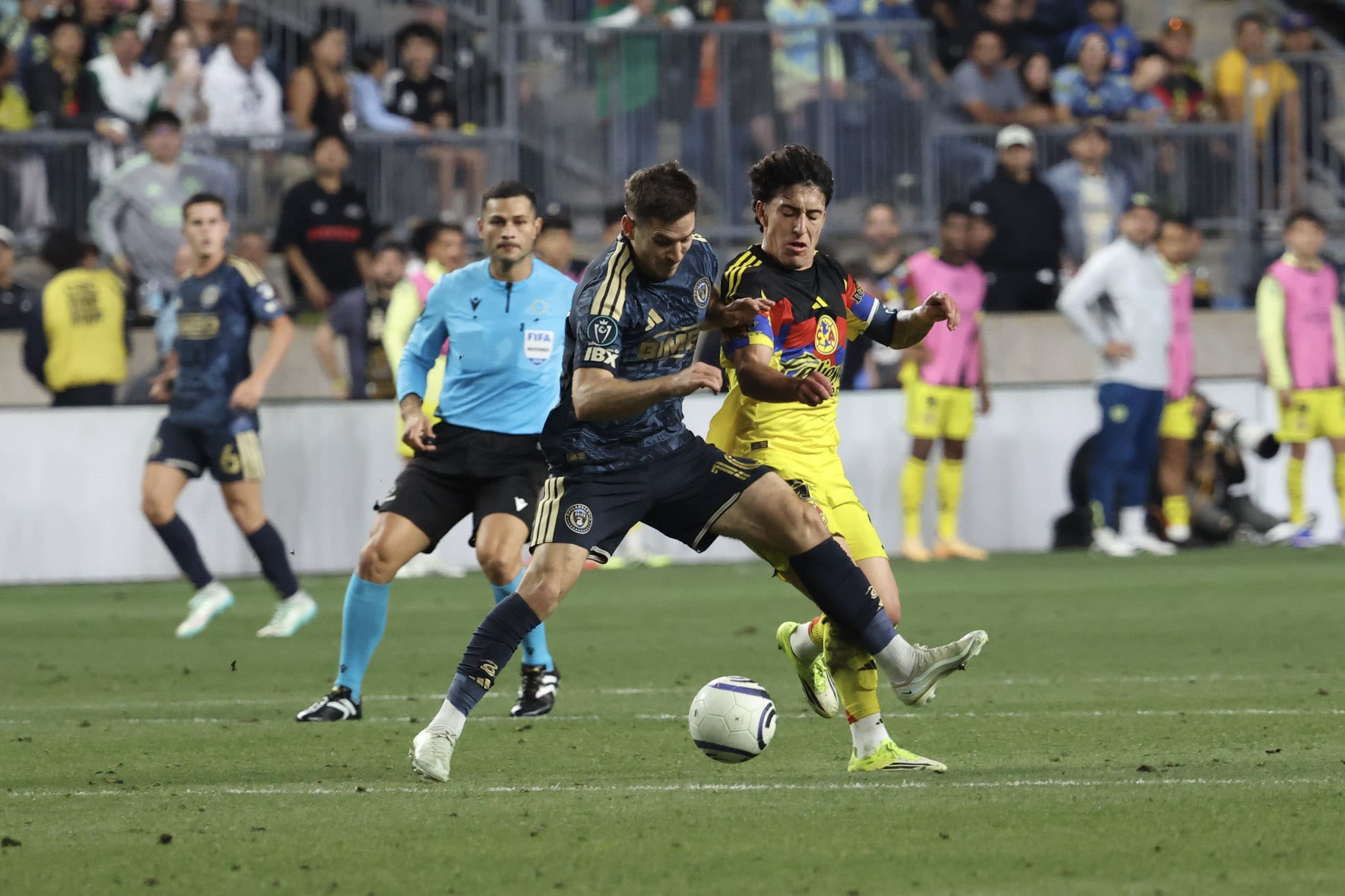 Concacaf Champions League match between Philadelphia Union and Club America at Subaru Park on March 10, 2026. Photo by Don Robson.